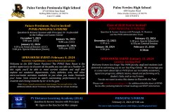 HS Principal\'s Forums & Open House Events